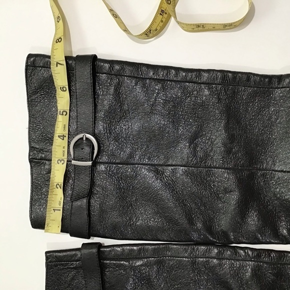 Chinese laundry knee-high riding black leather boots size 6.5 NWOT set in stone - Picture 4 of 5